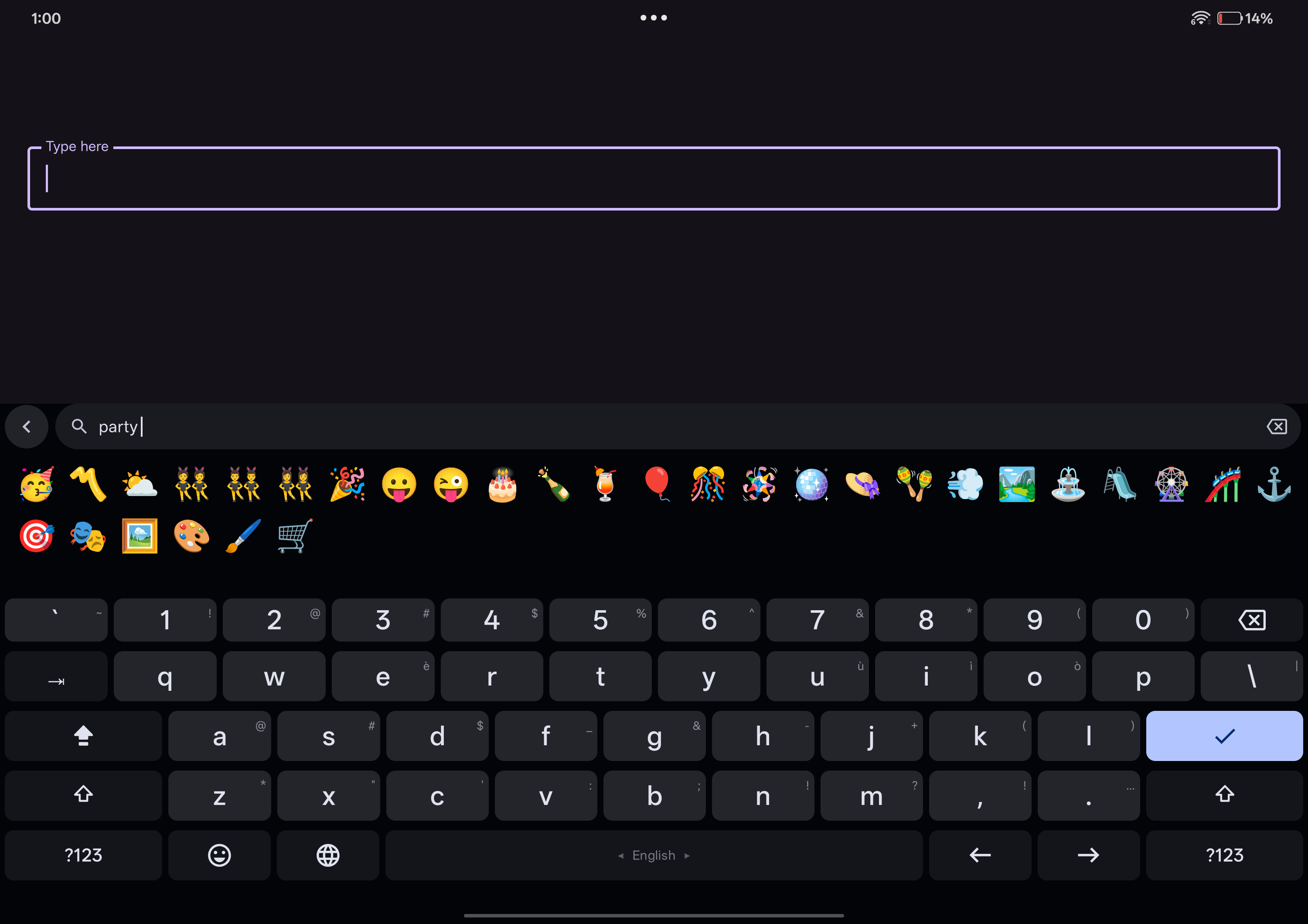 Emoji search
