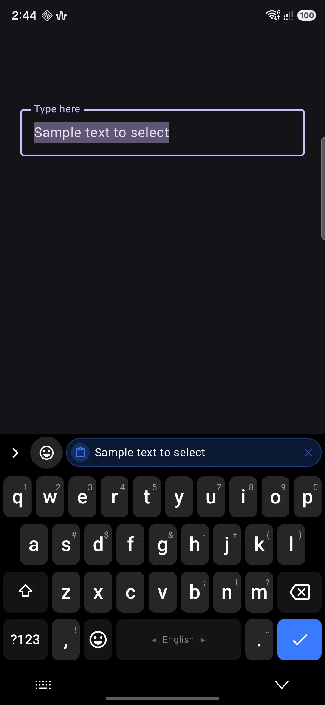 Copy at the end of C's press-and-hold popup, after the accents.