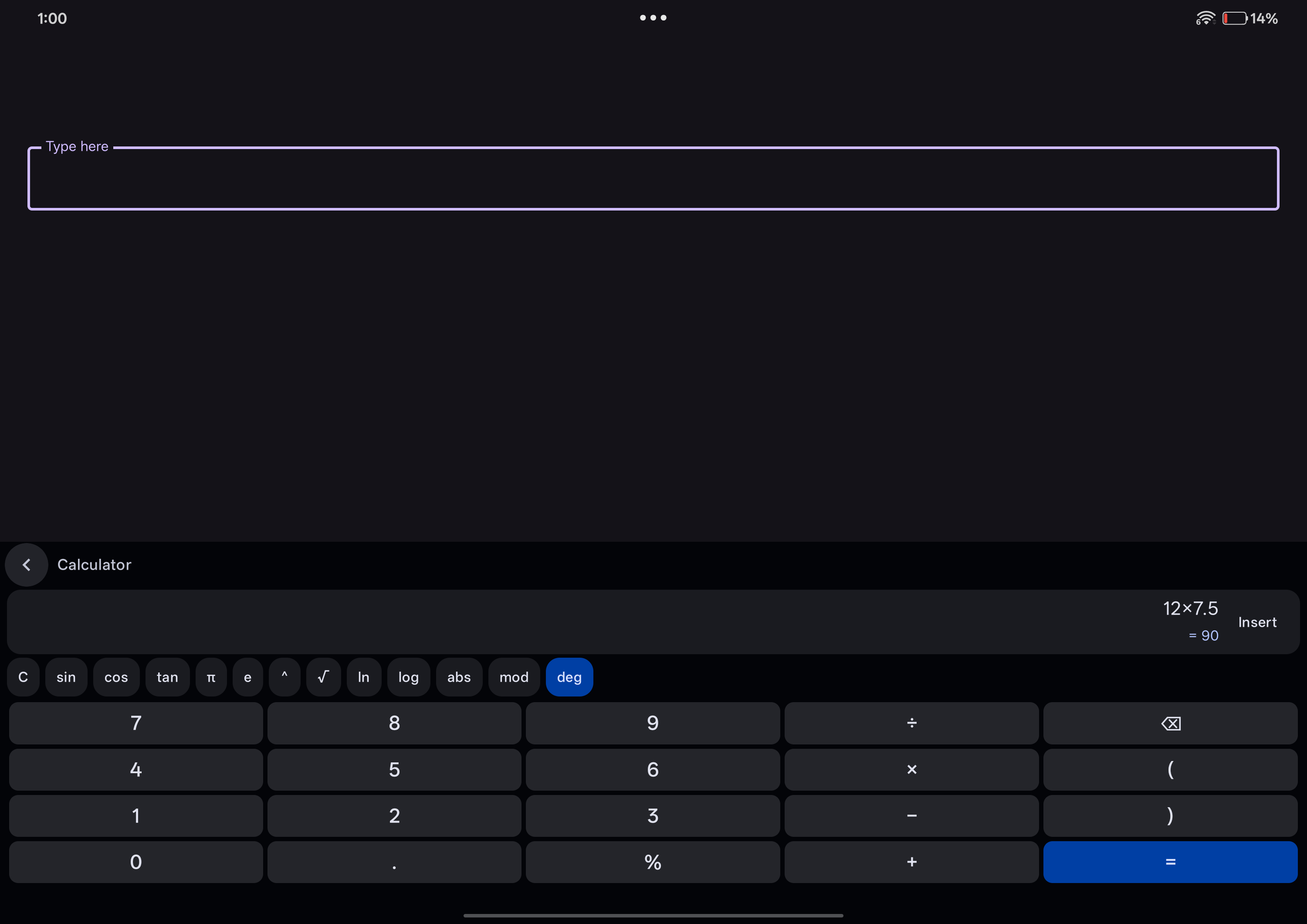 Calculator
