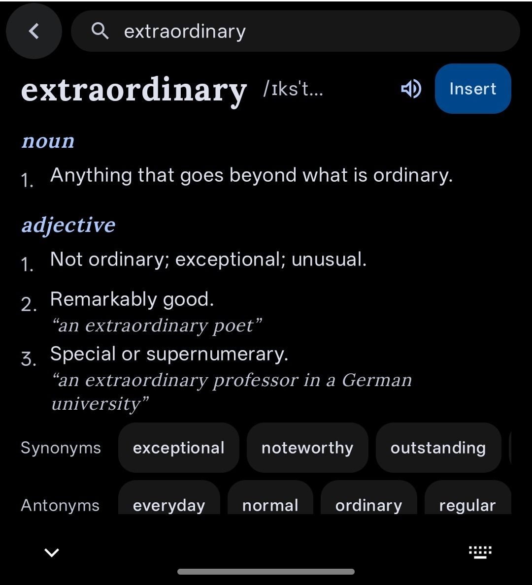 Dictionary look-up